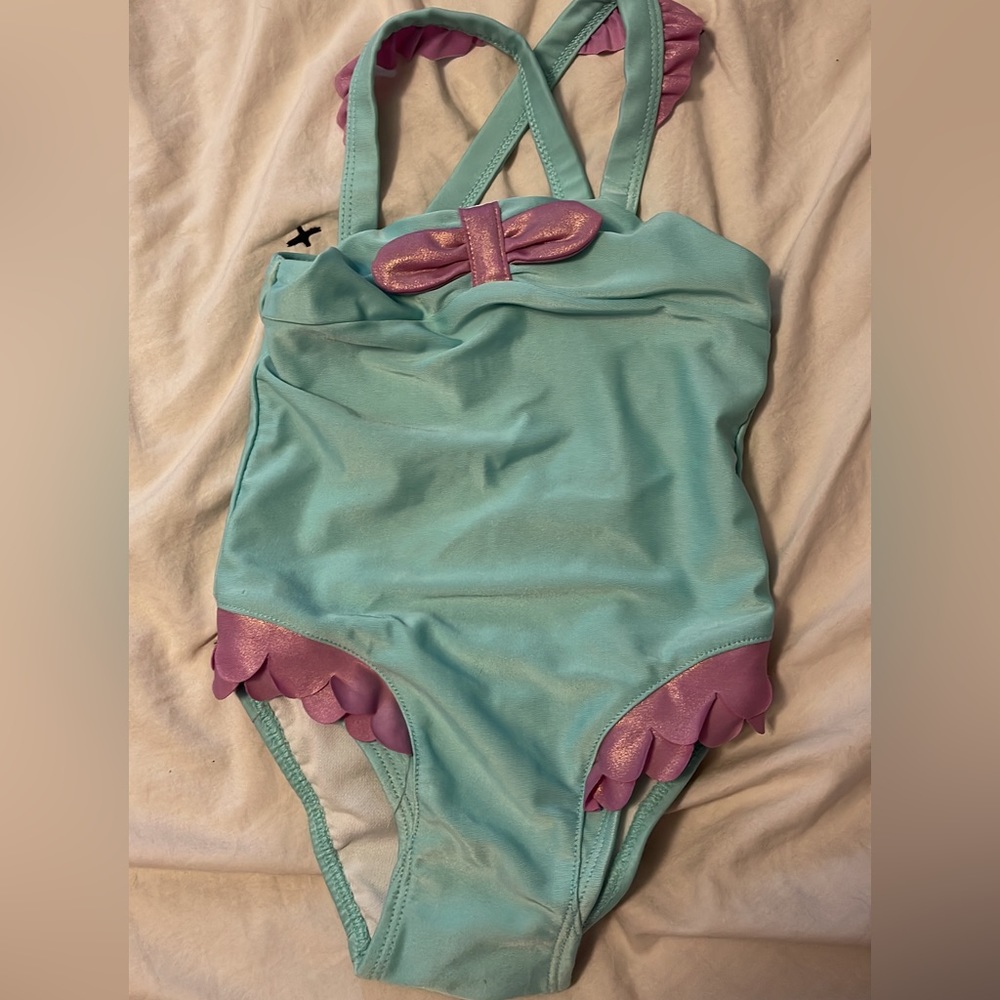 Baby girls one piece swimsuit